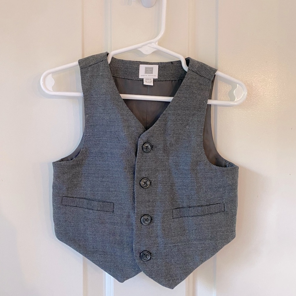 Janie and Jack Suit Vest